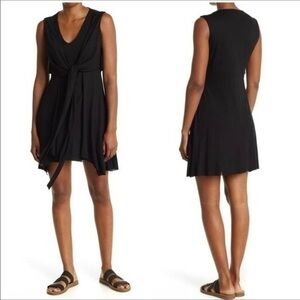 ALL SAINTS Jayda black jersey dress